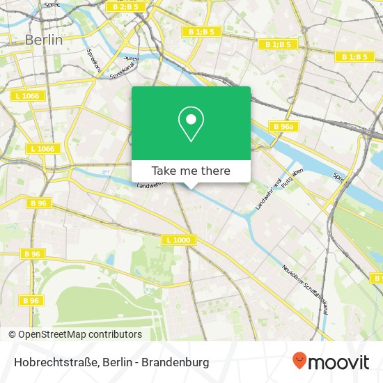 Hobrechtstraße, Neukölln, 12047 Berlin map