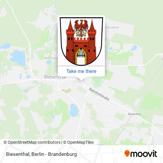 Biesenthal map