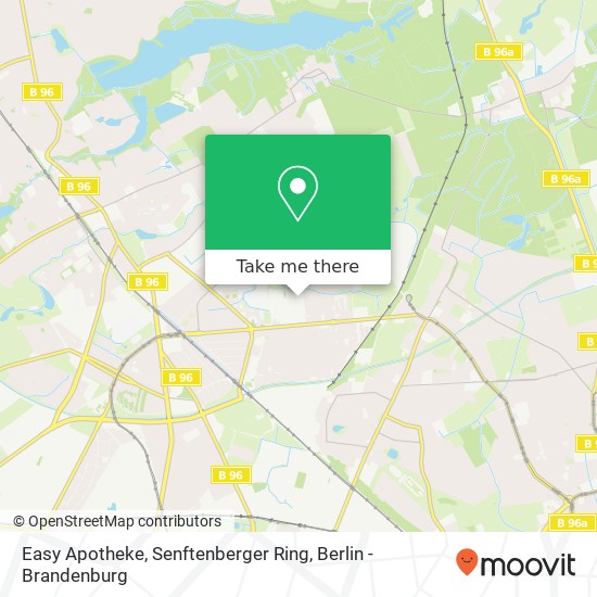 Easy Apotheke, Senftenberger Ring map