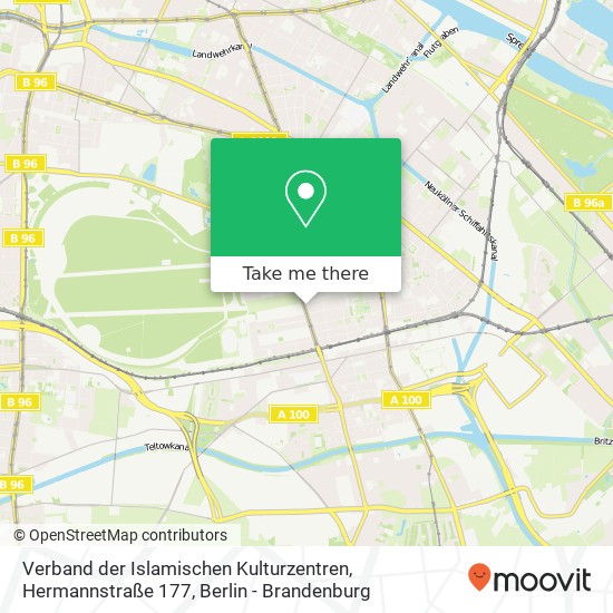 Verband der Islamischen Kulturzentren, Hermannstraße 177 map