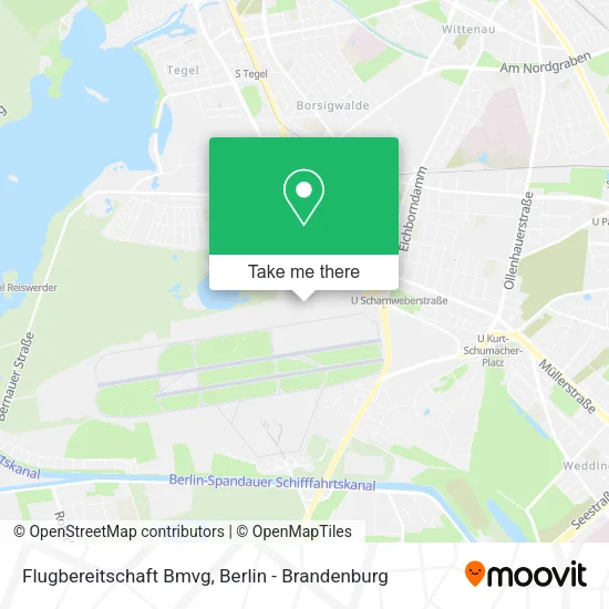 Карта Flugbereitschaft Bmvg