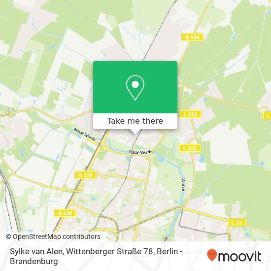 Sylke van Alen, Wittenberger Straße 78 map