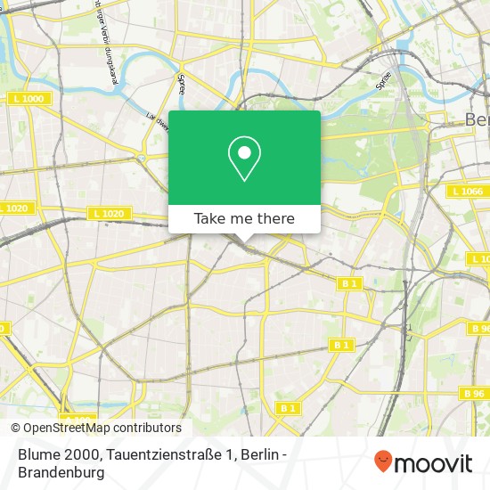 Blume 2000, Tauentzienstraße 1 map