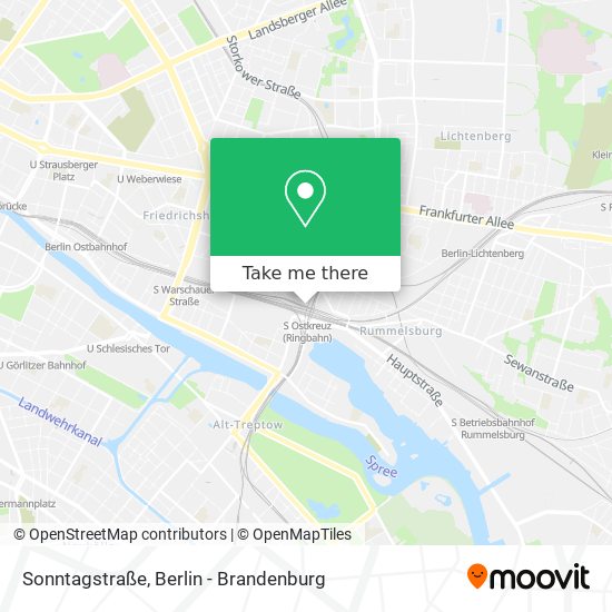 Sonntagstraße map