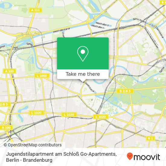 Jugendstilapartment am Schloß Go-Apartments map