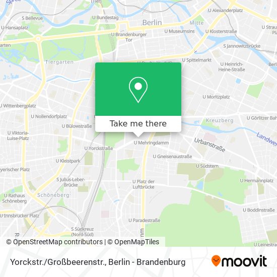 Yorckstr./Großbeerenstr. map
