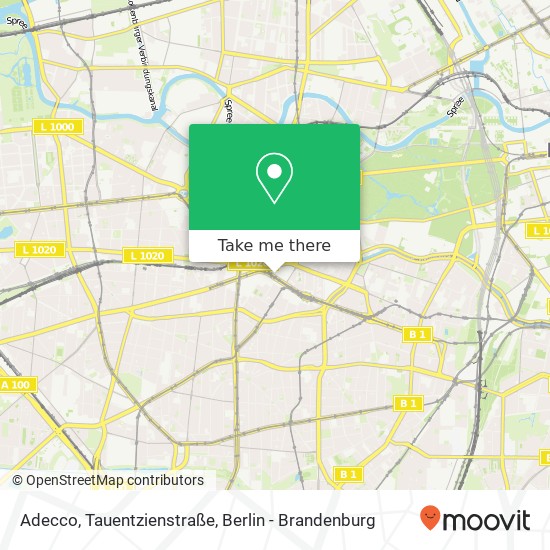 Adecco, Tauentzienstraße map