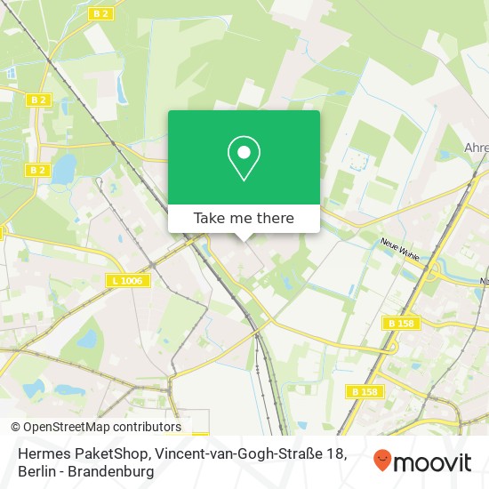 Hermes PaketShop, Vincent-van-Gogh-Straße 18 map