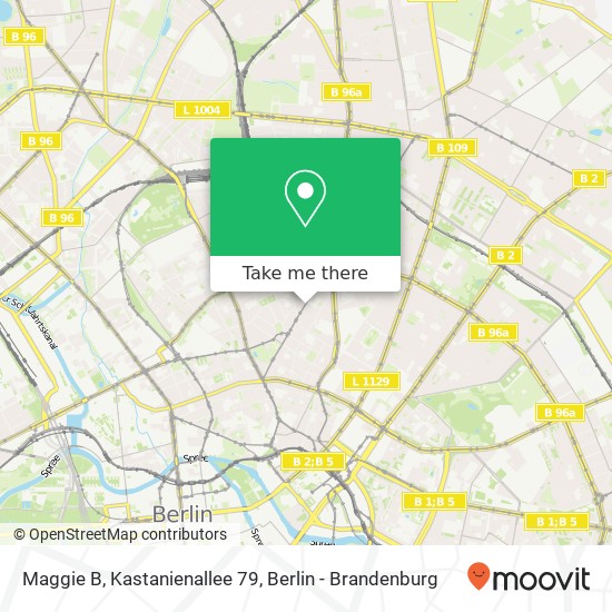 Maggie B, Kastanienallee 79 map