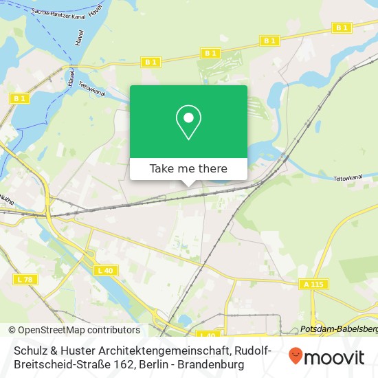 Schulz & Huster Architektengemeinschaft, Rudolf-Breitscheid-Straße 162 map