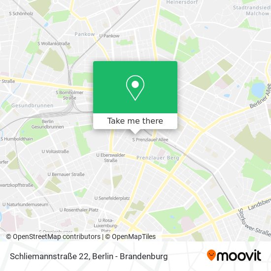 Schliemannstraße 22 map