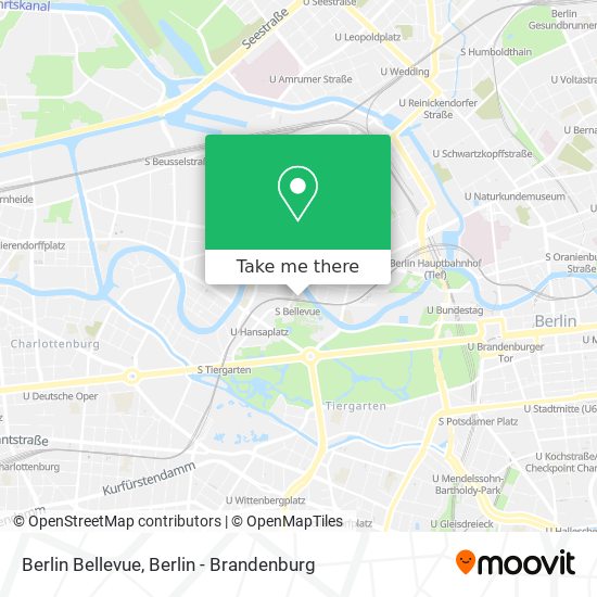 Карта Berlin Bellevue