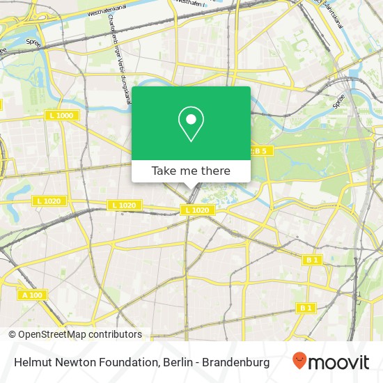 Helmut Newton Foundation map