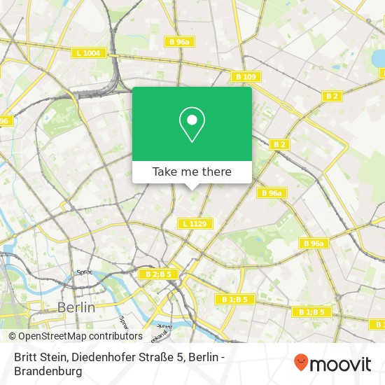 Карта Britt Stein, Diedenhofer Straße 5