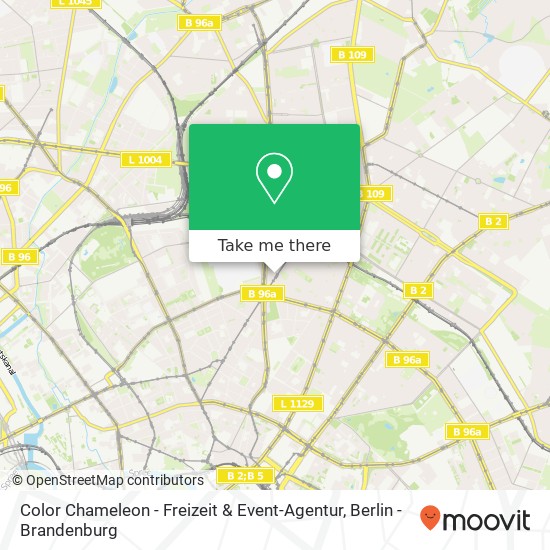 Color Chameleon - Freizeit & Event-Agentur map