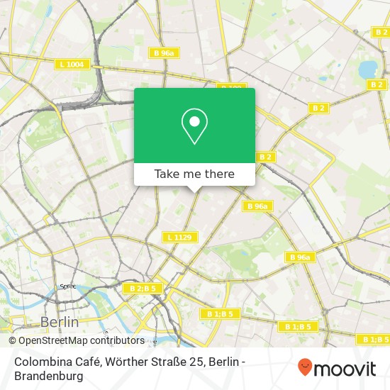 Colombina Café, Wörther Straße 25 map