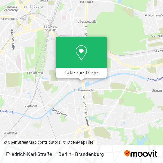 Friedrich-Karl-Straße 1 map