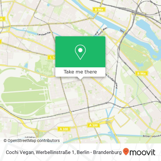 Cochi Vegan, Werbellinstraße 1 map