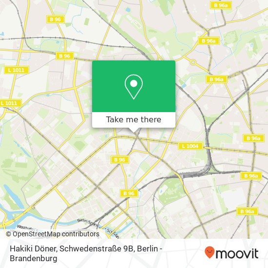 Hakiki Döner, Schwedenstraße 9B map