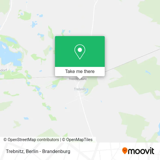 Карта Trebnitz