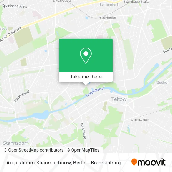 Карта Augustinum Kleinmachnow