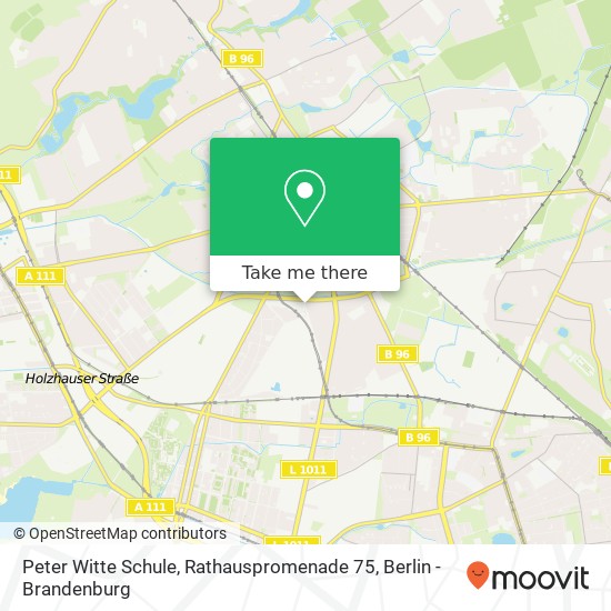 Peter Witte Schule, Rathauspromenade 75 map