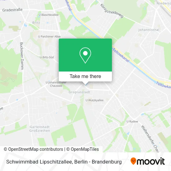 Карта Schwimmbad Lipschitzallee