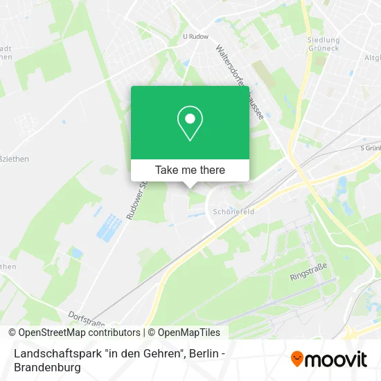 Карта Landschaftspark "in den Gehren"
