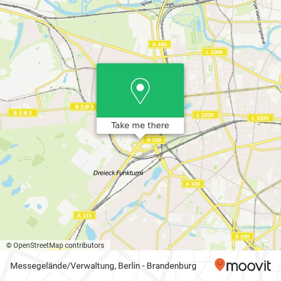 Messegelände/Verwaltung map