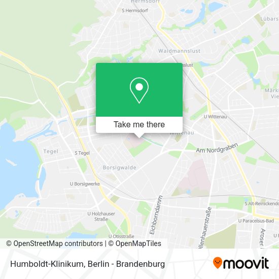 Humboldt-Klinikum map