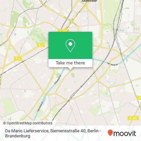Da Mario Lieferservice, Siemensstraße 40 map