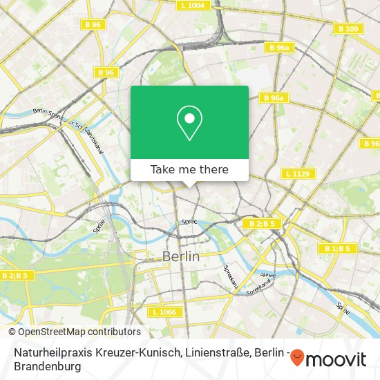 Naturheilpraxis Kreuzer-Kunisch, Linienstraße map