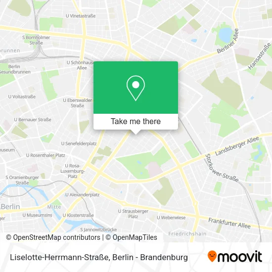 Карта Liselotte-Herrmann-Straße