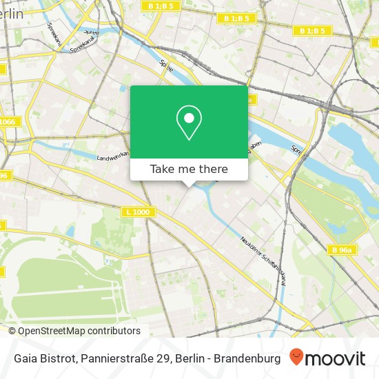 Gaia Bistrot, Pannierstraße 29 map