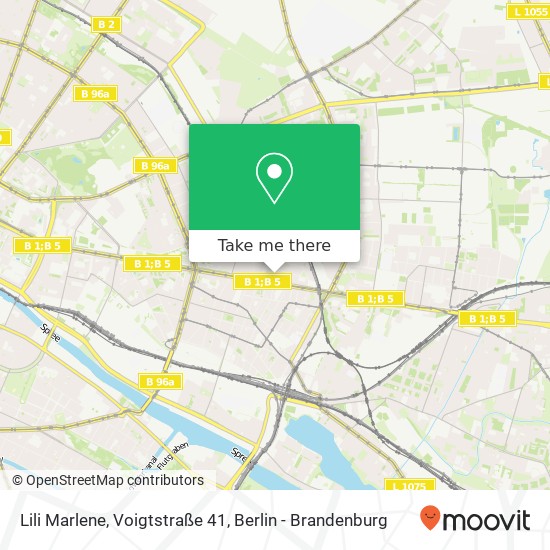 Lili Marlene, Voigtstraße 41 map