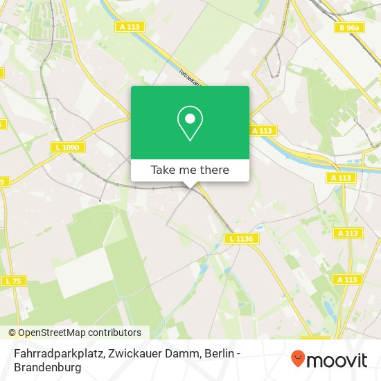 Fahrradparkplatz, Zwickauer Damm map