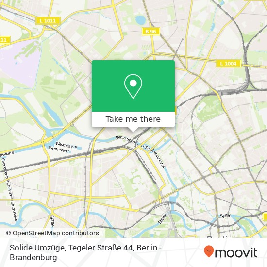 Solide Umzüge, Tegeler Straße 44 map