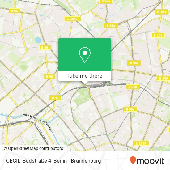 CECIL, Badstraße 4 map