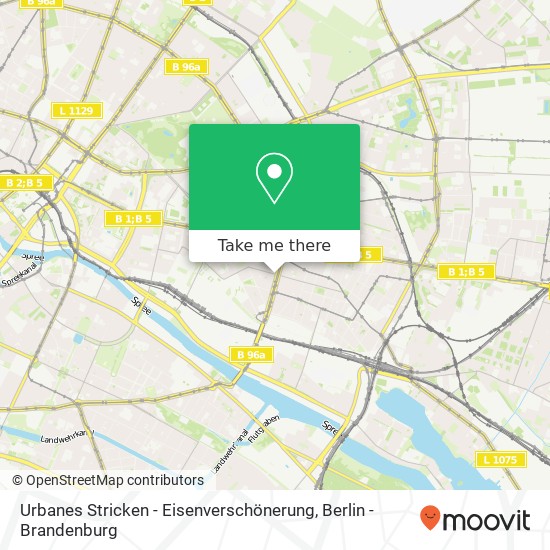 Карта Urbanes Stricken - Eisenverschönerung