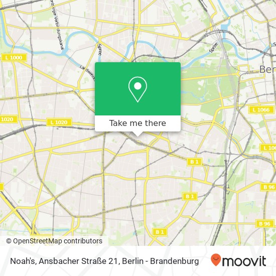 Noah's, Ansbacher Straße 21 map