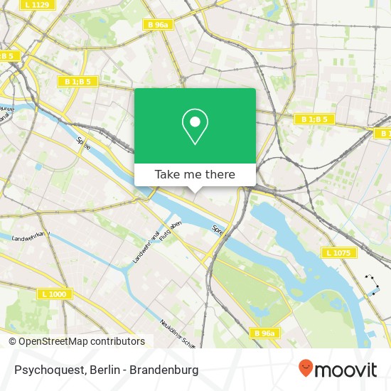 Psychoquest, Modersohnstraße map