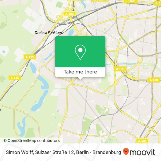 Simon Wolff, Sulzaer Straße 12 map