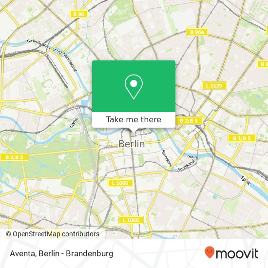 Карта Aventa, Friedrichstraße 95