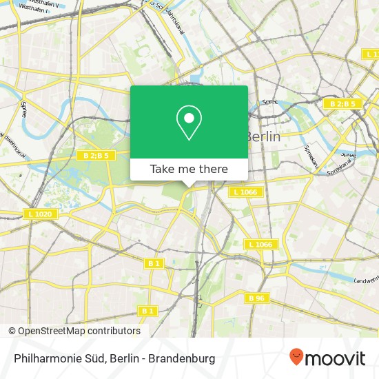 Philharmonie Süd map