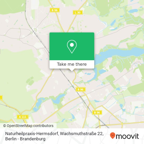 Naturheilpraxis-Hermsdorf, Wachsmuthstraße 22 map
