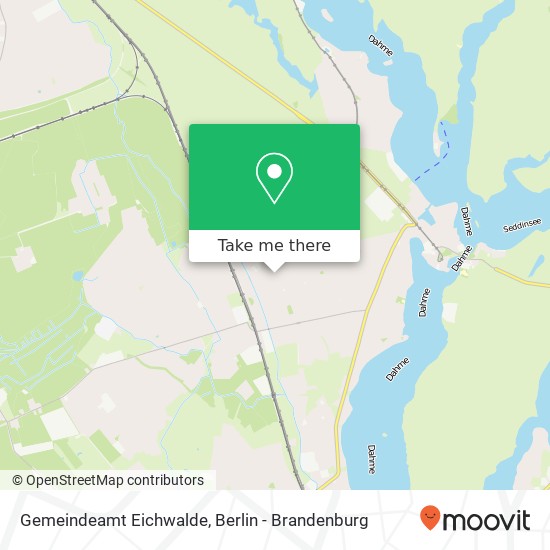 Gemeindeamt Eichwalde map