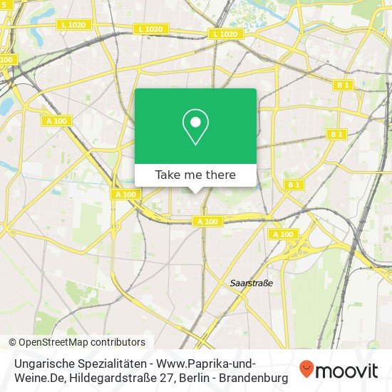 Ungarische Spezialitäten - Www.Paprika-und-Weine.De, Hildegardstraße 27 map
