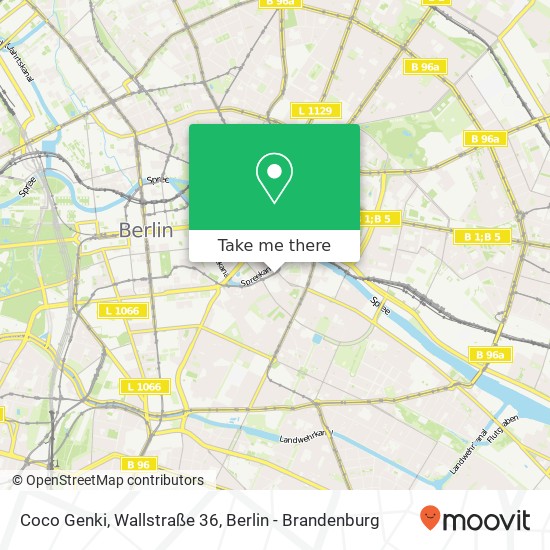 Coco Genki, Wallstraße 36 map