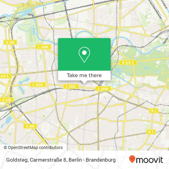 Goldsteg, Carmerstraße 8 map