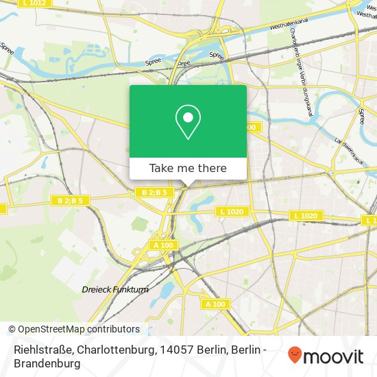 Riehlstraße, Charlottenburg, 14057 Berlin map
